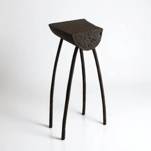 modern wood side table