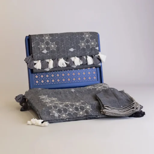 Summer 2026 Home 61 jamdani grey gift box 1