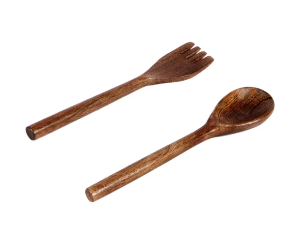 Nibble & Nest Mango Wood Platter Set - Image 5