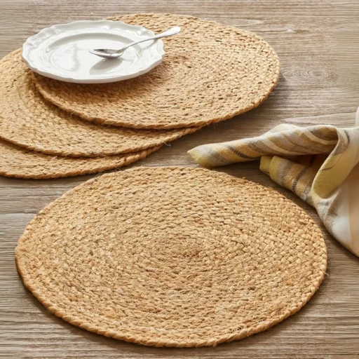 round jute placemats 2
