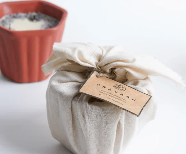 Sukoon Lavender Hemp Soy Candle - Image 2