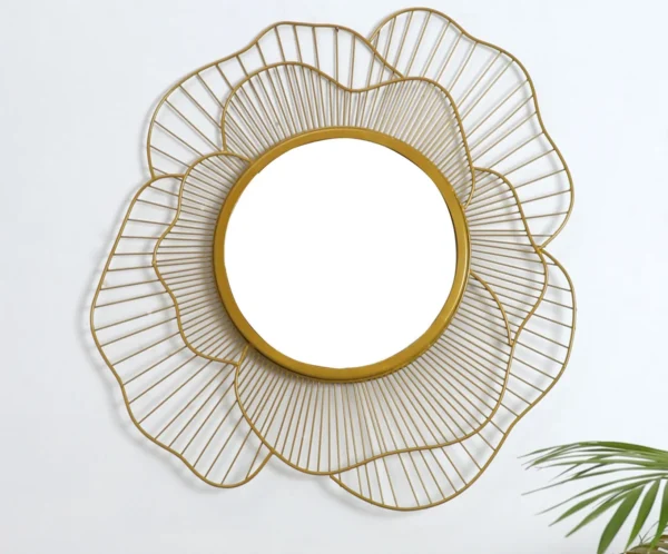 Sundara Radiant Flower Wall Mirror