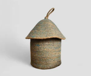 Hutlet Earthen Jute Basket