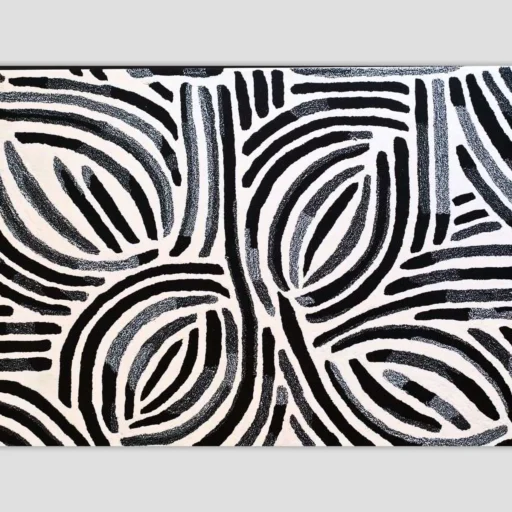 midnight script rug 6