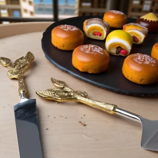 patram cake server knife set 2