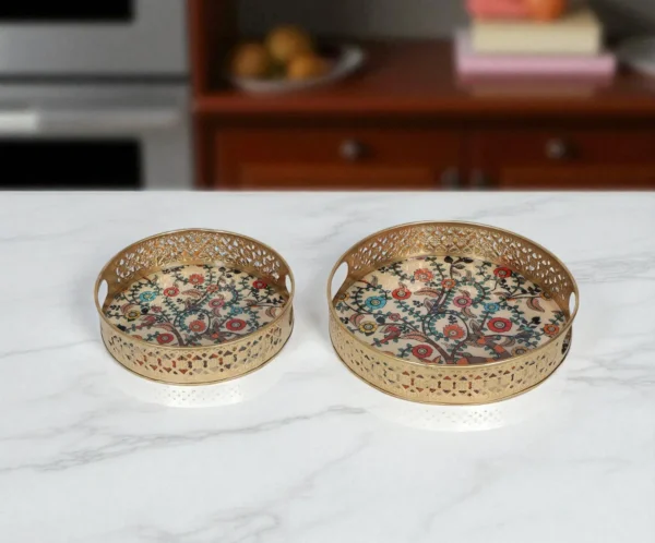 Pichwai Garden Trays - Image 2