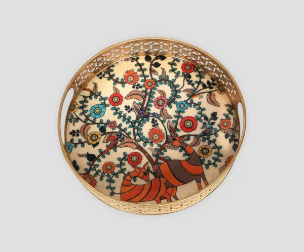 Pichwai Garden Trays - Image 3