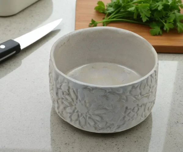 Pressed Geometry Bowl - Image 2