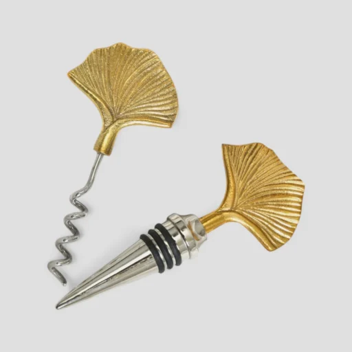 seep brass wine opener stopper 1