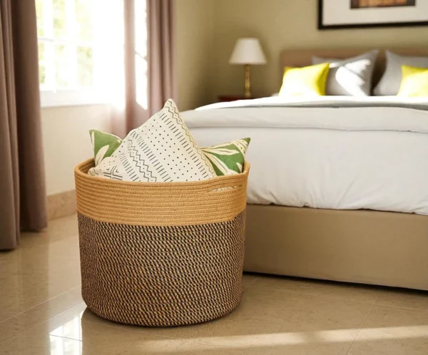 Sparrow Cotton Basket - Image 2