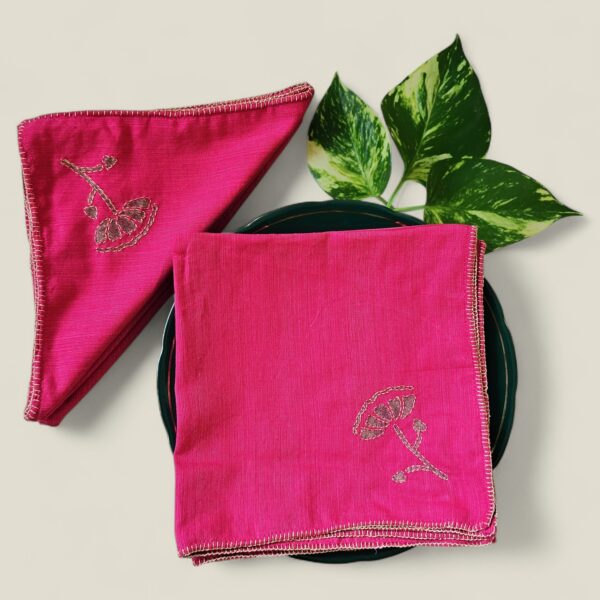 Padma Napkins - Pink