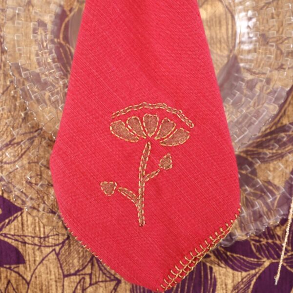 Padma Napkins - Pink - Image 3