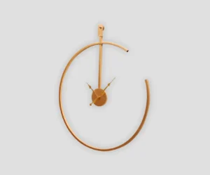 Aperture Gold Wall Clock