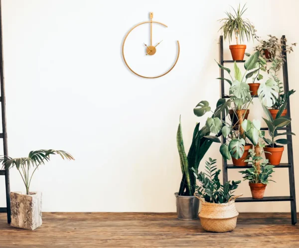 Aperture Gold Wall Clock - Image 3