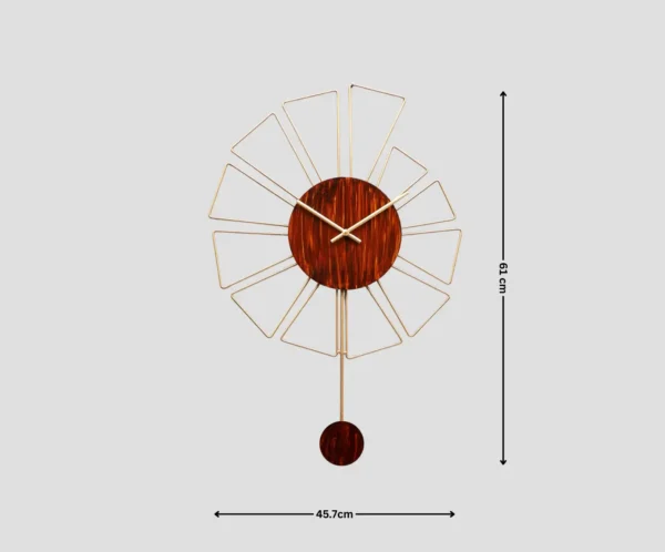Linea Bloom Wall Clock - Image 4