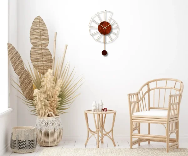 Linea Bloom Wall Clock - Image 3