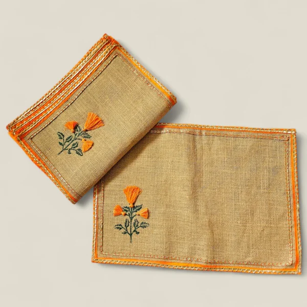 Marigold Jute Table Mats - Image 3