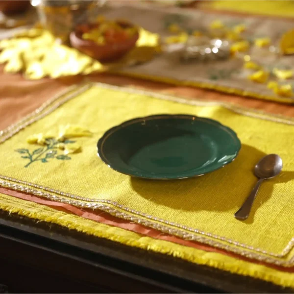 Marigold Jute Table Mats - Image 2