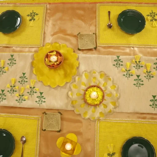 marigold table runner 2