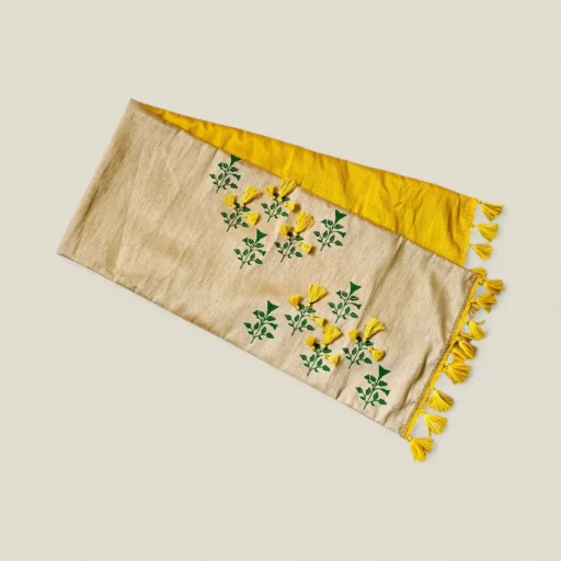 marigold table runner 5