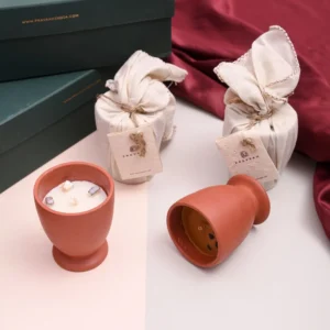 Symphony of Scents – Soy Wax Terracotta Candle Gift Hamper