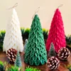 christmas tree soy wax candle 1