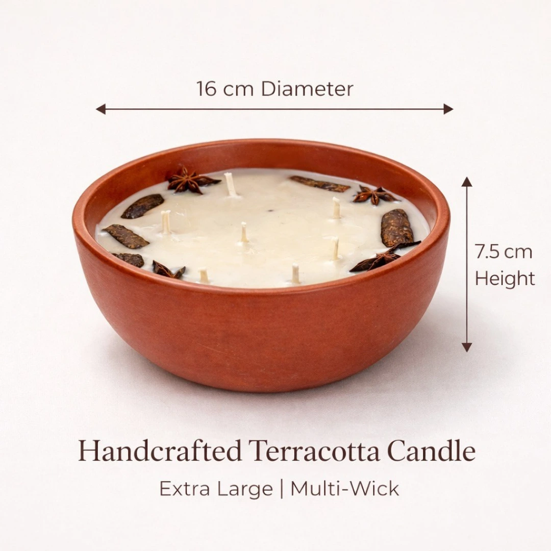 Bayaar Cinnamon Vanilla Soy Candle Signature Size 4 Bayaar Cinnamon Vanilla Soy Candle Signature Size