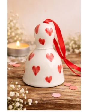 Valentine Ceramic Bell (1)