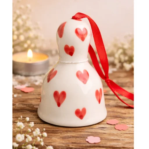 Valentine Ceramic Bell (1)